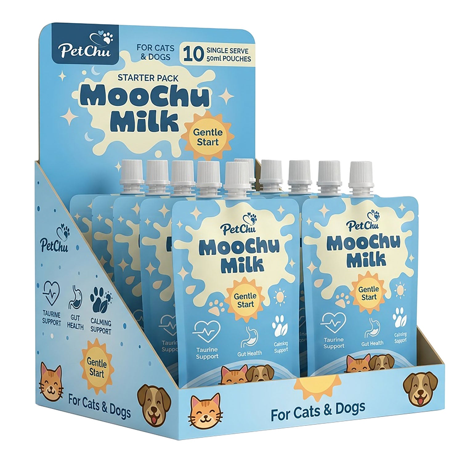 MooChu - Ready to Serve Pet Milk - 50ml 10 Pack
