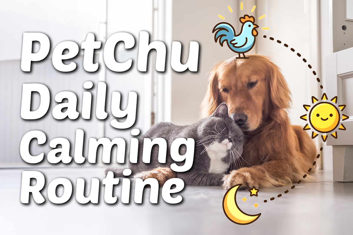 PetChu Daily Calming Routine for Cats and Dogs | MooChu, LickChu & BiteChu